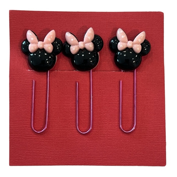 Other - NEW Minnie Ears Planner Clip Bundle